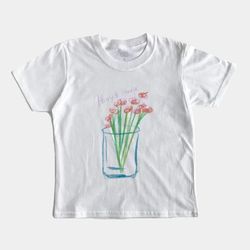 shirt harry flower boquet shirt, harry baby tee, gift for fan, shirt harry love of my life