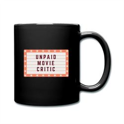 movie critic gift, movie lover gift, gift for movie fan, film critic mug, film nerd gift, film student gift, coffee mug,