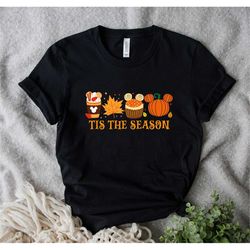 tis the season shirt, fall vibes, autumn leaves pumpkin shirt, fall shirt, happy fall shirt, autumn leaf, food shirt, ha