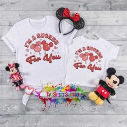 Disney Shirt, Disney Valentine's Day, Disney unisex shirts for kids and adults, Disney Minnie/Mickey matching Shirts, Mi