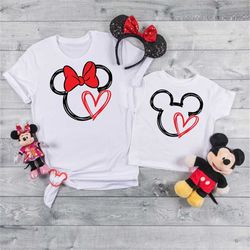 Disney Love Shirt, Disney Heart, Disney Sweetheart, Disney Trip T-shirts, I Love Disney, Disney Lovers, Disney Cute Tees