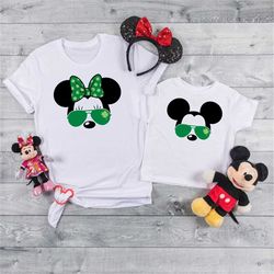 Disney St. Patrick shirts, Disney trip matching shirts, Disney family shirts, Disney kids and adult shirts, Mickey Shamr