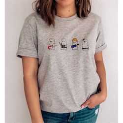 ghost band t-shirt, julie and the phantoms inspired t-shirt, band t-shirt, gift idea, gifts for her