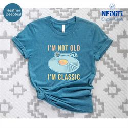 vinyl record t-shirt, record player shirt, cute vinyl shirt, classic lp t-shirt, lp vinyl record tee, turntable shirt, v
