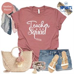 teacher squad shirt, teacher life shirt, school squad tee, teacher shirts, teacher team shirt, teacher tee, teacher t-sh