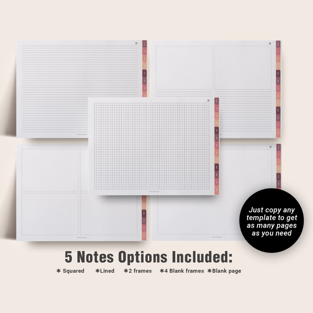 Mid Year Digital Planner for Goodnotes, July 2023 - June 2024, Daily, Weekly, and Monthly Planner, Minimalist Academic  (10).jpg