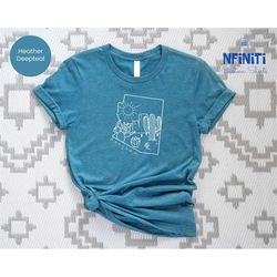 desert shirt, cactus plants shirt, cactus shirt, adventure shirts, arizona shirt, desert vibes shirt, desert sunset shir
