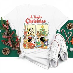 disney group christmas shirt, disney family shirt, mickey and friends christmas shirt, disneyland family shirt, vintage