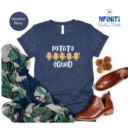 vegan shirt, vegetable shirt, cute potato shirt, squad shirt, foodie shirt, farming shirt, farmer shirts for woman, root