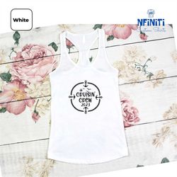 2023 cruise squad tank top, family cruise tank top, family matching vacation tank top, cruise 2023 gift raceback, cruise