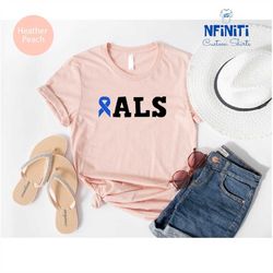 als disease awareness shirt, als ribbon shirt, supporting als fighters shirt, rare neurological disease shirt, als warri