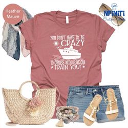 crazy cruise shirt, summer shirts for women, summer shirts men, womens beach shirt, cool summer tee, cruise ship shirts,
