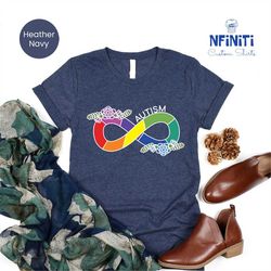 autism day shirt, autism support shirt, autism infinity symbol shirt, autism month shirt, autism awareness month shirt,
