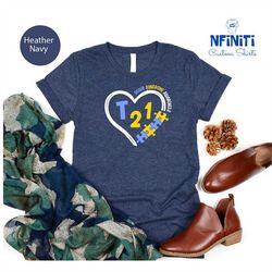 down syndrome awareness shirts, t21 shirts, blue yellow puzzle pieces tee, down syndrome support shirt, down syndrome sh
