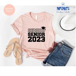 senior pride shirt, senior 2023 graduate shirt, senior year shirt, 2023 senior celebration tee, future graduate 2023 shi