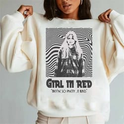 girl in red they're so pretty, it hurts t-shirt, pop music shirt, we fell in love in october, girl in red merch, cotton