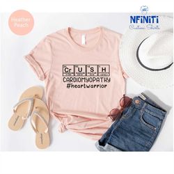 chd shirt, heart warrior shirt, heart disease awareness shirt, heart disease support shirt heart attack shirt, chd aware