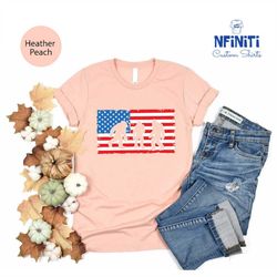 4th of july flag shirts, human silhouette usa flag shirts, patriotic t-shirt, freedom shirts, memorial day shirt, freedo
