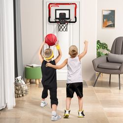 Indoor Basketball Hoop Mini Basketball Hoop With 2 Balls Basketball Toys