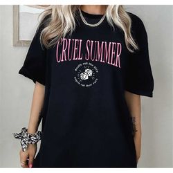vintage cruel summer taylor swift shirt, cruel summer shirt, devils roll the dice shirt, taylor lover album, shirt for f