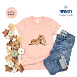 lion and baby shirt, mommy and me shirts, mothers day shirts, safari shirt, lion lover shirt, african anmals tee, lion s