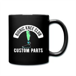 knee surgery mug, knee replacement mug, get well mug, knee surgery gift, surgery gift, physiotherapist mug, rehabilitati