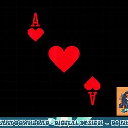 ace of hearts costume png, sublimation halloween deck of cards copy