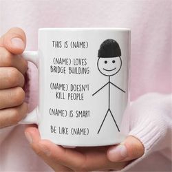 personalized bridge builder gift, bridge builder gift for men and women, bridge building gifts for dad, for those who lo