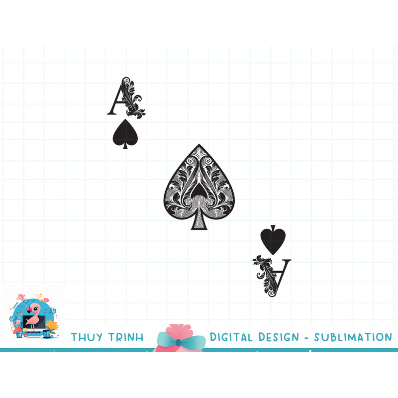 Ace Of Spades Costume Shirt - Funny Halloween Gift Tshirt png, sublimation copy.jpg