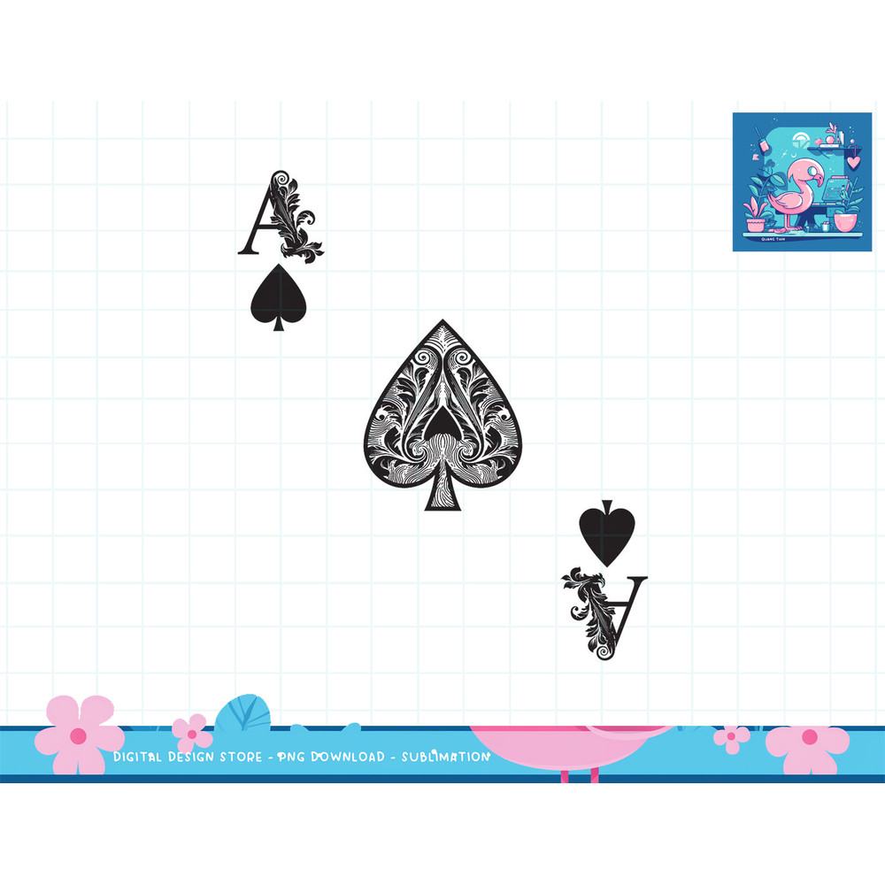 Ace Of Spades Costume Shirt - Funny Halloween Gift Tshirt png, sublimation copy.jpg