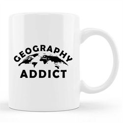 geography mug, geography gift, geography teacher, geography gifts, geographer gift, geographer mug, teacher appreciation