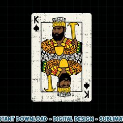 african king card black pride blm couple match halloween men png, sublimation copy