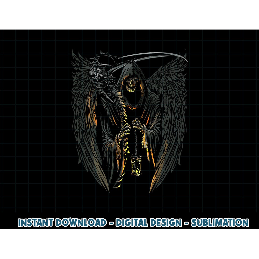 Angel of Death Grim Reaper Scary Halloween Occult Dark Art png, sublimation copy.jpg