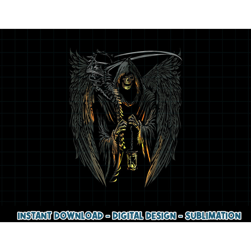 Angel of Death Grim Reaper Scary Halloween Occult Dark Art png, sublimation copy.jpg