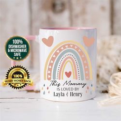 personalised mommy mug, mommy mothers day gift for her, mug gift for her, mum birthday mug, hot chocolate mug, mothers d