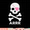Arrr Pirate Heart Eyepatch Halloween Women Toddler Girl Kids png, sublimation copy.jpg