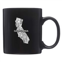 cute california mug, cute california gift, california souvenir, gift for california, california coffee, california gifts