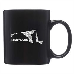 Cute Maryland Mug, Cute Maryland Gift, Maryland State, Maryland Pride, MD Mug, MD Gift, Maryland Mugs, Maryland Coffee,