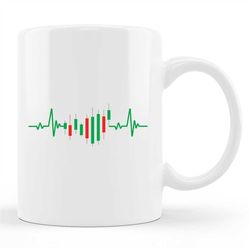 stock trader mug, stock trader gift, stock market mug, gift for investor, stock investor mug, stock exchange mug, stock