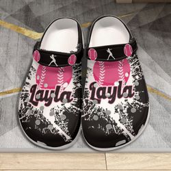 unisex sport slippers, softball crocs, softball clog shoes unisex, sport crocs, sport sandals, sport clog shoes