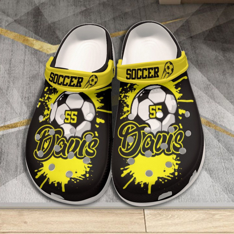 Personalized Soccer Clogs, Adult Size.jpg