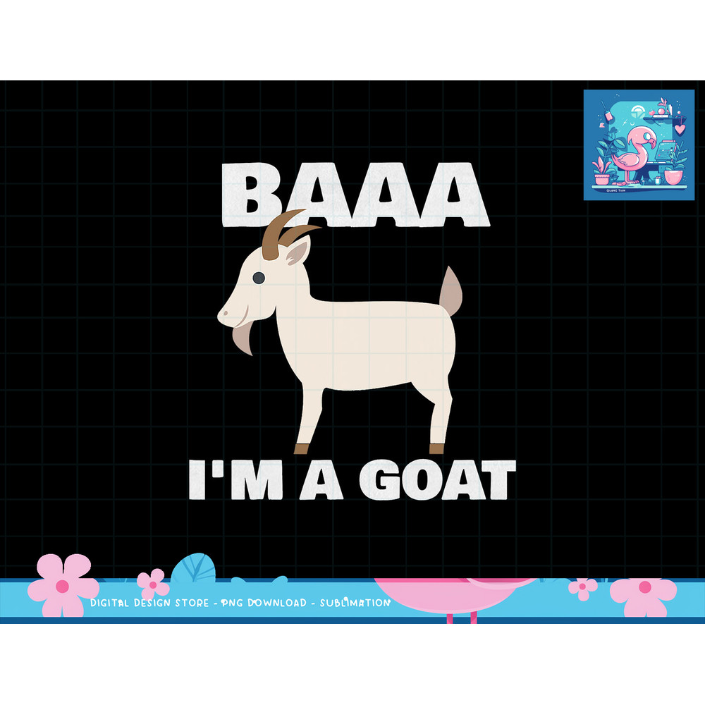 Baa I m A Goat Costume Animal Funny Halloween Party Goat png, sublimation copy.jpg