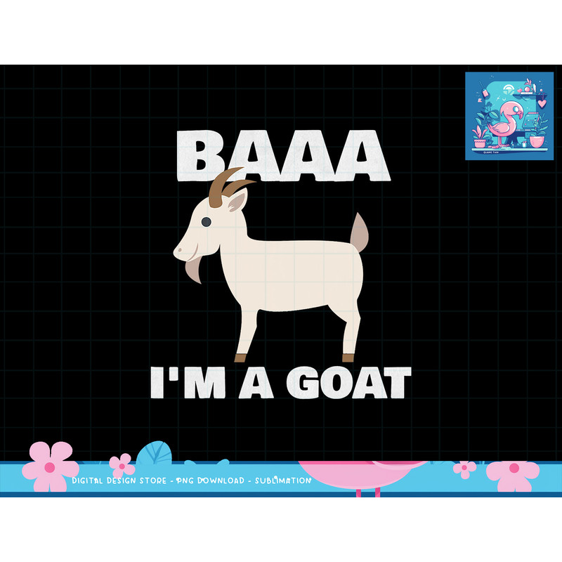 Baa I m A Goat Costume Animal Funny Halloween Party Goat png, sublimation copy.jpg