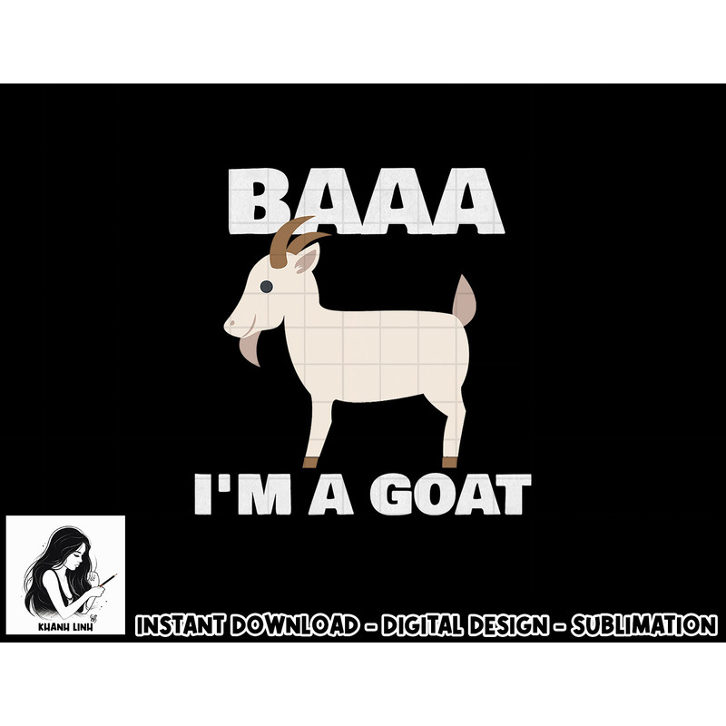 Baa I m A Goat Costume Animal Funny Halloween Party Goat png, sublimation copy.jpg
