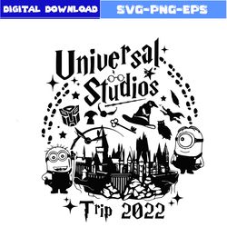 universal studios trip 2022 svg ,universal pictures svg, universal studios 2023 svg, disney svg, png eps file