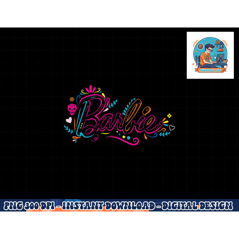 Barbie - Dia de Muertos Logo png, sublimation copy.jpg