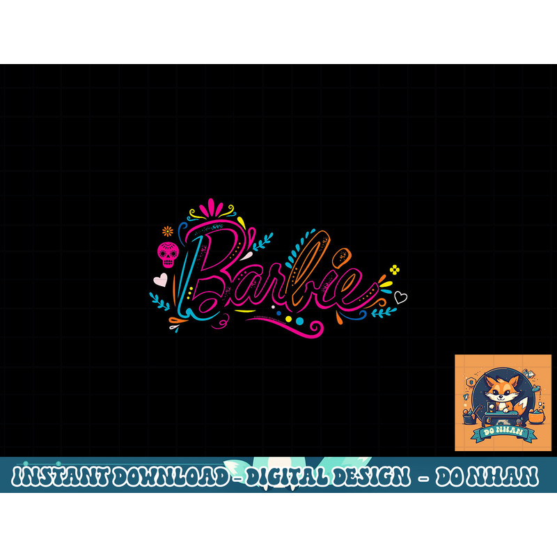 Barbie - Dia de Muertos Logo png, sublimation copy.jpg