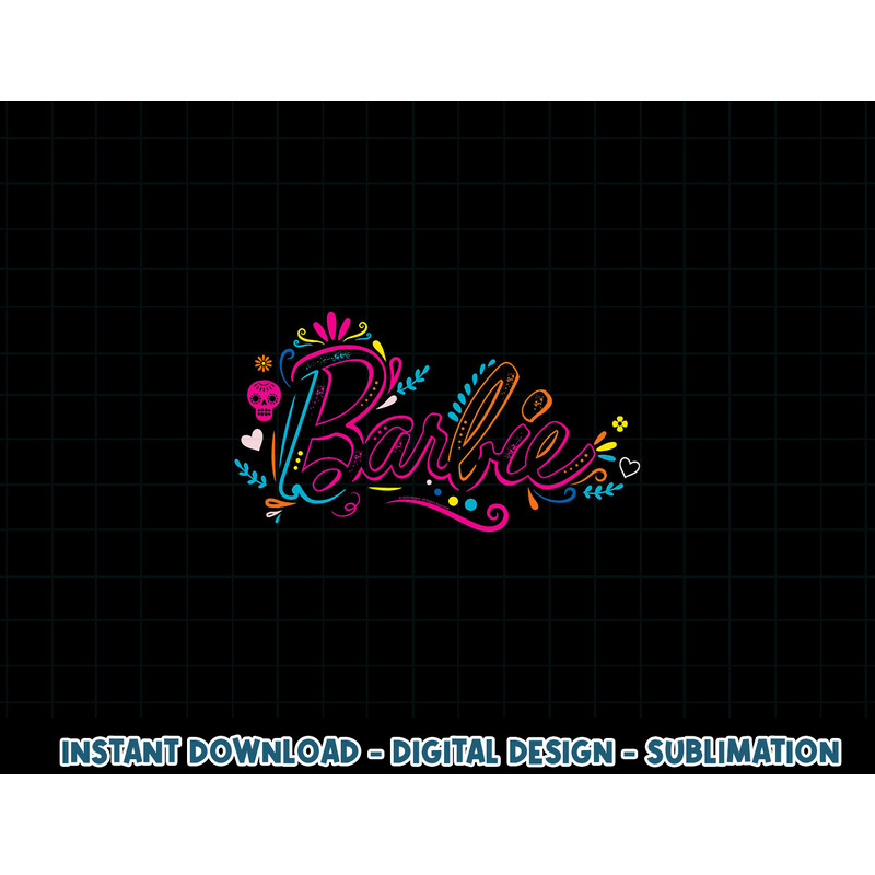 Barbie - Dia de Muertos Logo png, sublimation copy.jpg