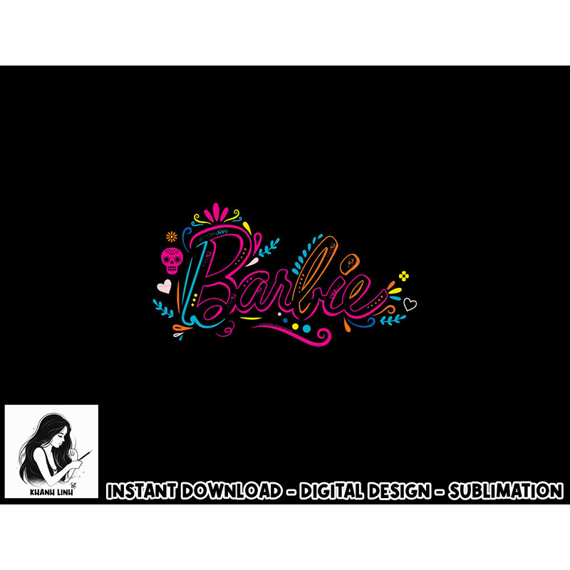 Barbie - Dia de Muertos Logo png, sublimation copy.jpg
