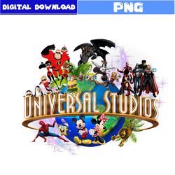 universal studios png, disney land png, minion png, superhero png, dinosaur png, mickey mouse png, disney png